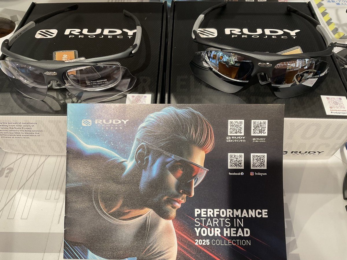 glashutte8019's tweet image. ちょんまえ店長がお勧めするサングラス
#rudyproject のフリップアップサングラス エクセプションが入荷しました😎。インナーレンズサイズ違いをご用意しましたので、強度近視の方だけでなく、下方視を重視する方にもじっくり選べられるようにしました。 #自転車用サングラス #登山用サングラス