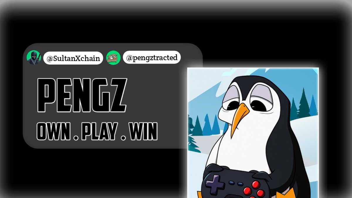 IP are meant to evolve, enhance lifestyles, and shape culture. 

Some as stunning art, others as exciting ways to pass time, and few combine both beautifully. 

Among the standout IPs on Abstract, Pengz has pushed beyond being “just an NFT”. 

Here's more you need to know 🧵↴