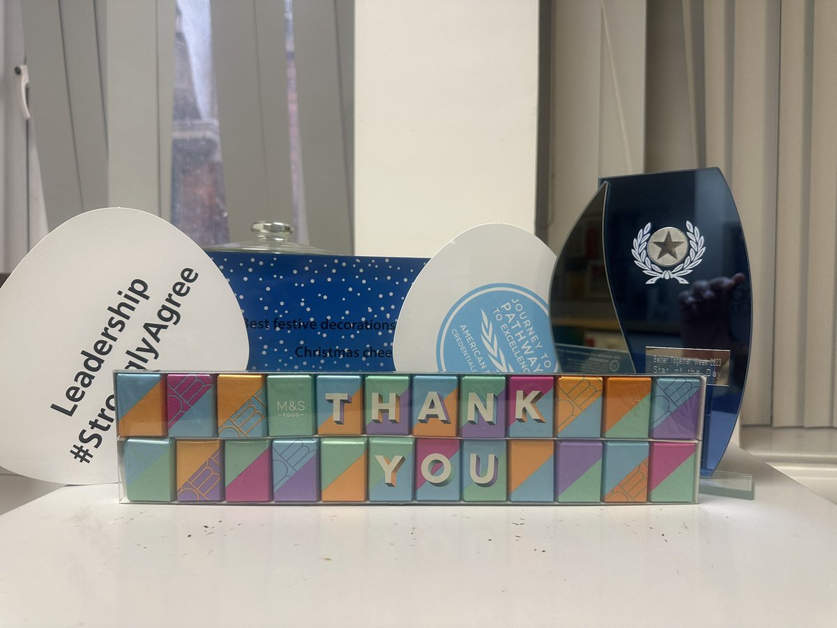 A patient gave us these chocolates but the message meant more than the pleasure of eating them . chocolates now expired but the message remains❤️❤️❤️well done RHTU team