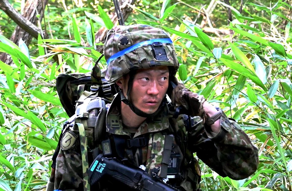 TagajoGSDFpr's tweet image. #第22即応機動連隊 は、王城寺原演習場において「第3次連隊野営訓練」を実施しました。各種訓練を通じて、更なる練度の向上に努めました。