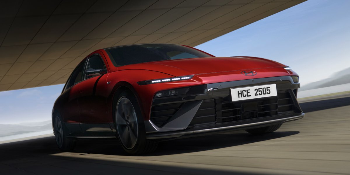 The new IONIQ 6. Sleek curves, sharp lines, and a bold new attitude. With a refined silhouette, updated headlamps, and the sporty N Line, the lineup is more dynamic than ever.

#Hyundai #TheNewIONIQ6 #IONIQ6 #Nline #IONIQ6NLine #Streamliner #EVSedan