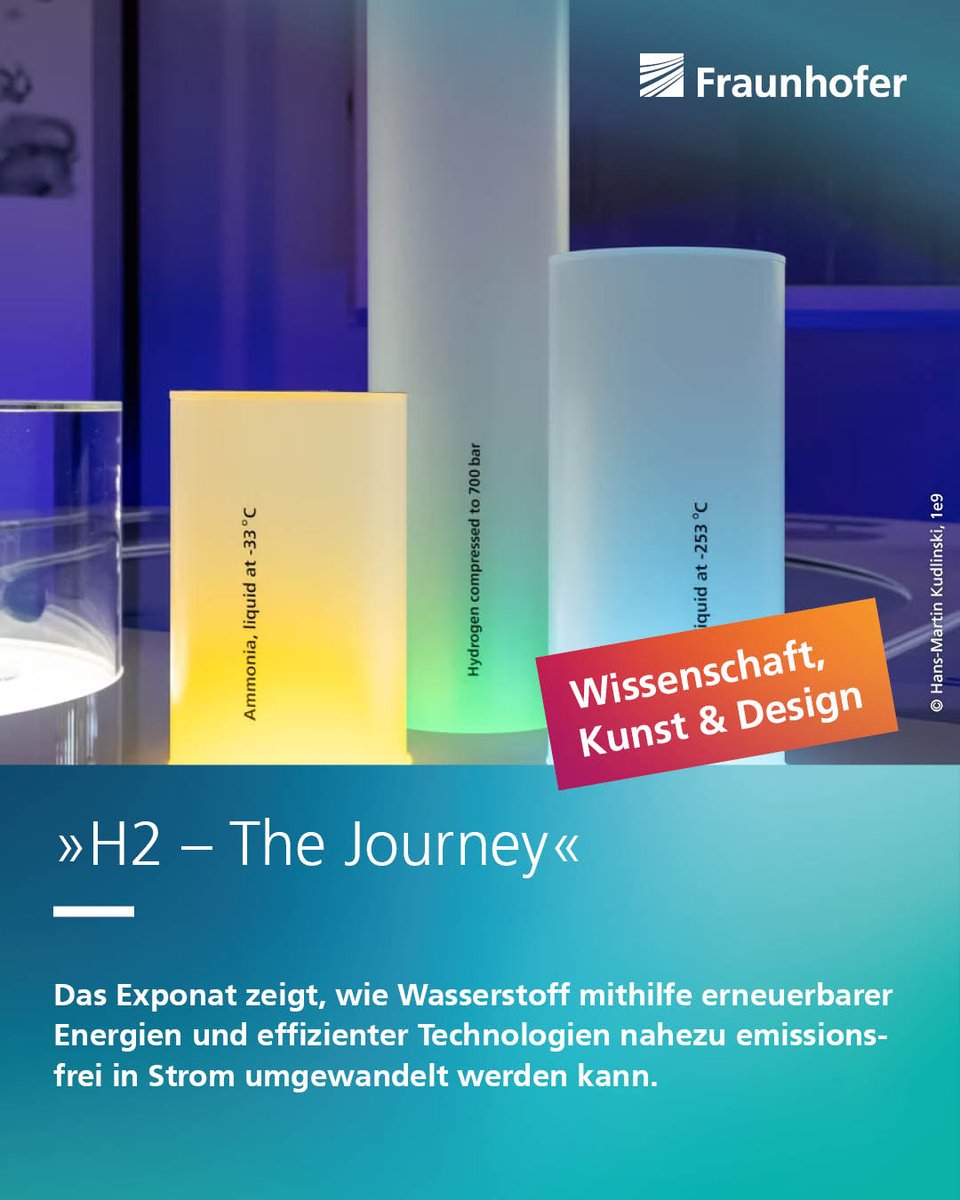 Fraunhofer's tweet image. ✨Das war das #FestivalDerZukunft2025 !🚀 Das Fraunhofer-Netzwerk »Wissenschaft, Kunst und Design« und die Stabsstelle Bürgerformate präsentierten sechs Projekte, die Zukunftsfragen kreativ und interdisziplinär beleuchten.