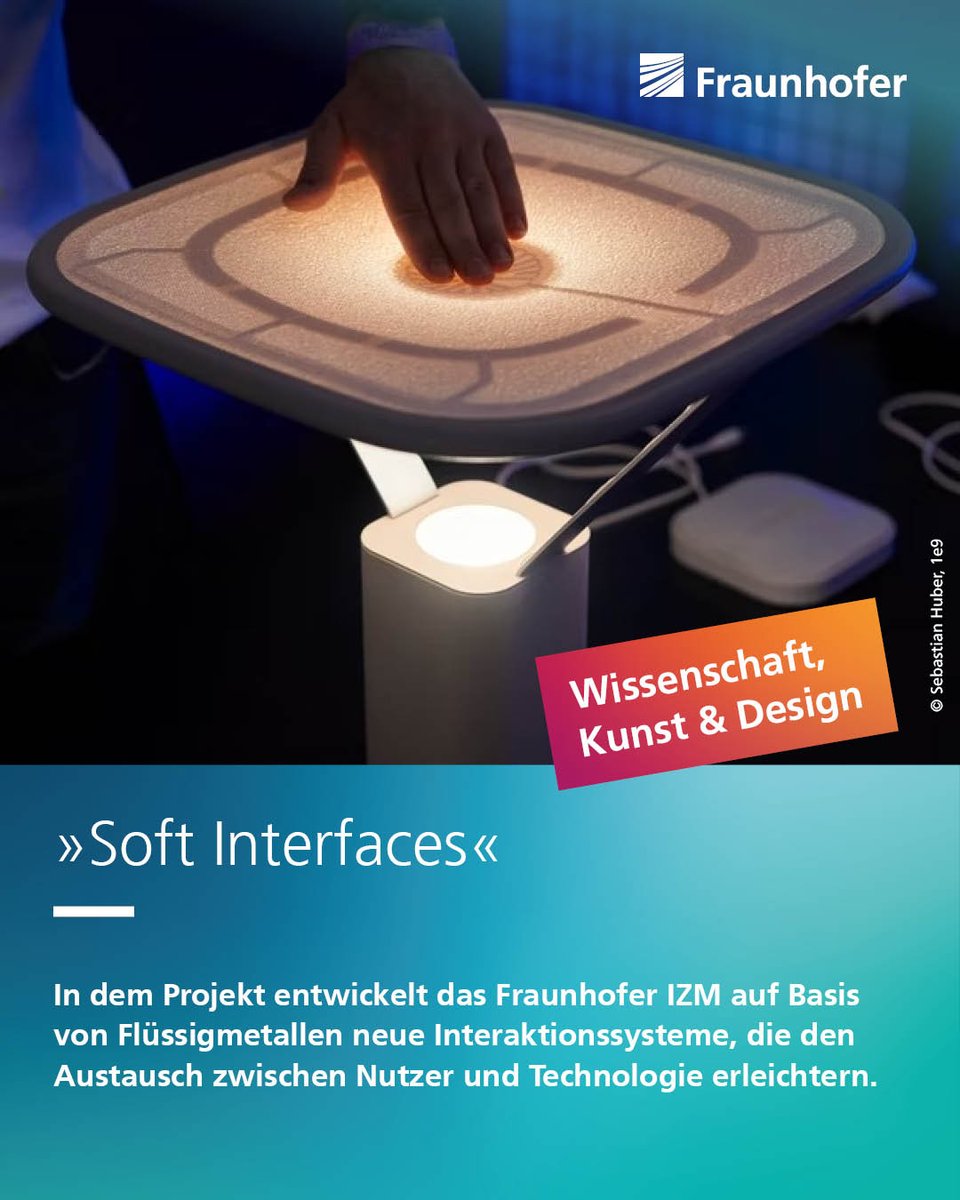 Fraunhofer's tweet image. ✨Das war das #FestivalDerZukunft2025 !🚀 Das Fraunhofer-Netzwerk »Wissenschaft, Kunst und Design« und die Stabsstelle Bürgerformate präsentierten sechs Projekte, die Zukunftsfragen kreativ und interdisziplinär beleuchten.