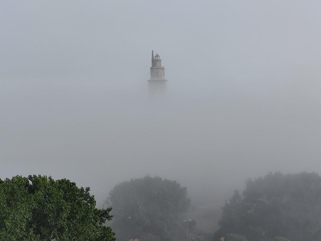 Así amanece #coruña