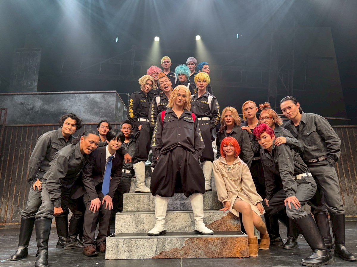 ohmi_youta's tweet image. 舞台
「東京リベンジャーズーThe LAST LEAPー」
全公演無事に終了いたしました✨✨
素敵な皆さんと、そして拓土と一緒にやれたこと。
夢のような、奇跡のような。
そんな幸せな毎日でした。
みんなに会えて本当によかった!!
最高の日々をありがとう!!
また会おうね😠🩵
#リベステ
#河田ソウヤ