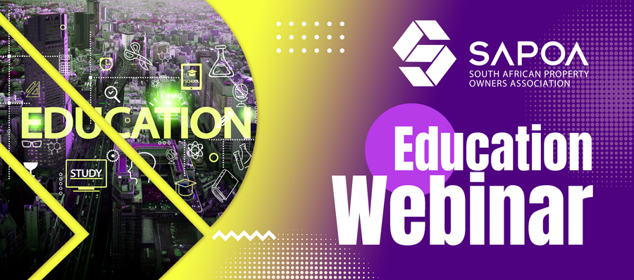 Reminder - SAPOA Webinar: Property Development &amp; Urban Design
 
This webinar will look at how urban design principles are integrated into property development to create sustainable, functional and aesthetically pleasing urban environments.

16 July 2025

sapoa.org.za/event/the-prop…