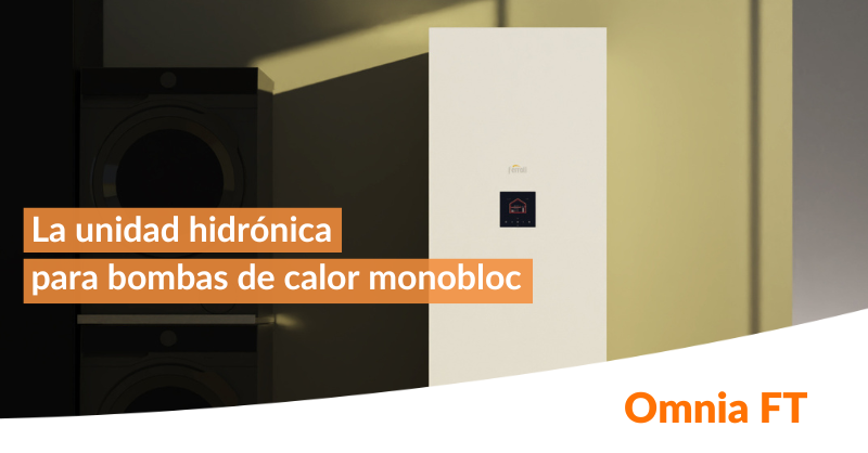 🤔 ¿Estás pensando en instalar #aerotermia Omnia LIfe M? 
 🚿 Si necesitas suministro de agua caliente, combínala con la unidad hidrónica Omnia FT, con acumulador de ACS integrado de 190 o 240 L. 

👉 Descubre sus ventajas:
ow.ly/gQwb50Wm6iv