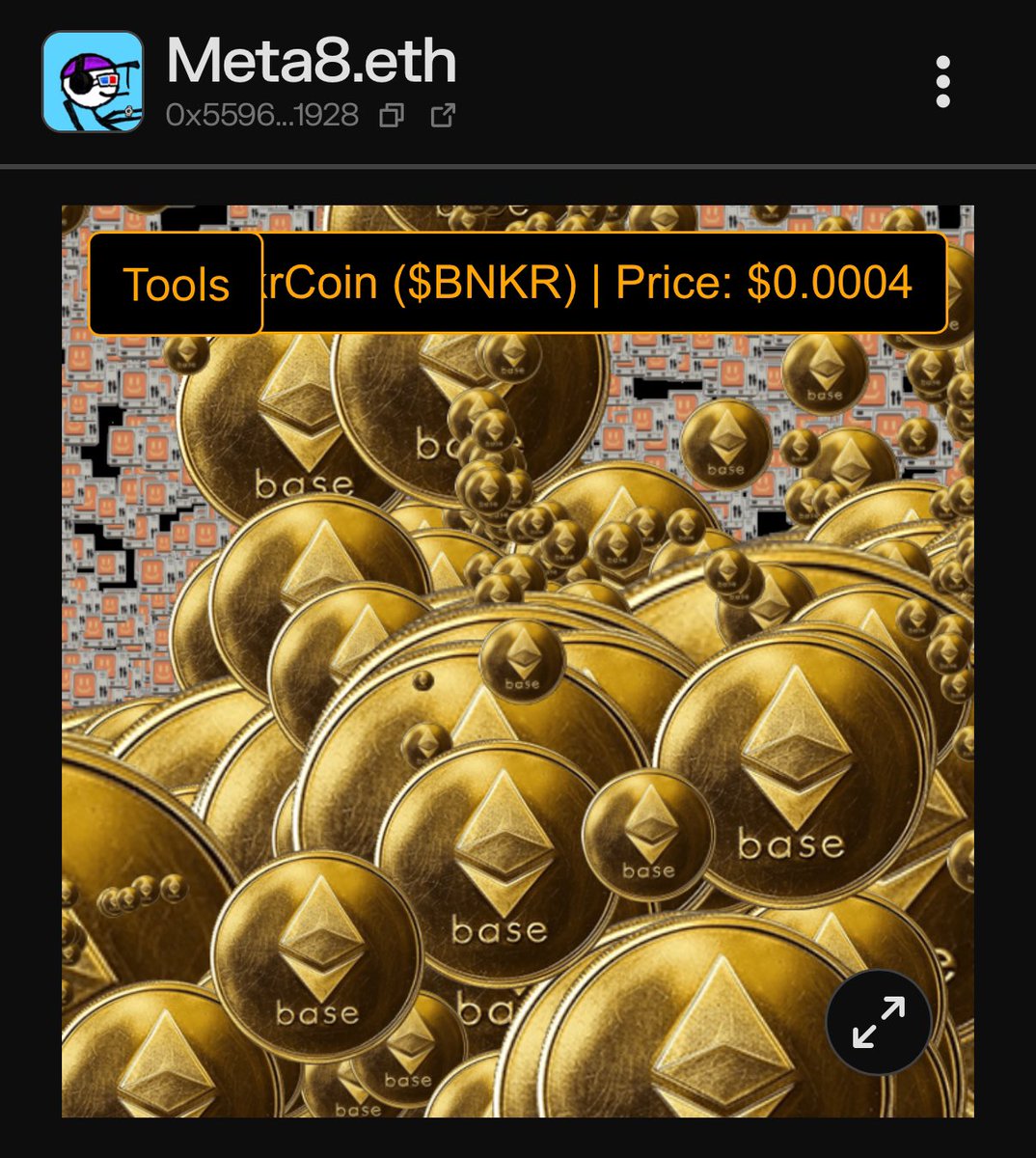 EthmojiPunks's tweet image. 2 things. $BNKR on @base by @bankrbot …🤑🤓
Check my profile pinned post if you want to mint one of these for 🆓