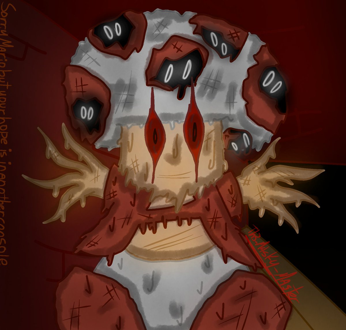 Th3_M4skyMaster's tweet photo. @Eureka_Mothymon Hello! Wanna see my unfunny creepy lil' toadies? https://t.co/VeyEvL7v43