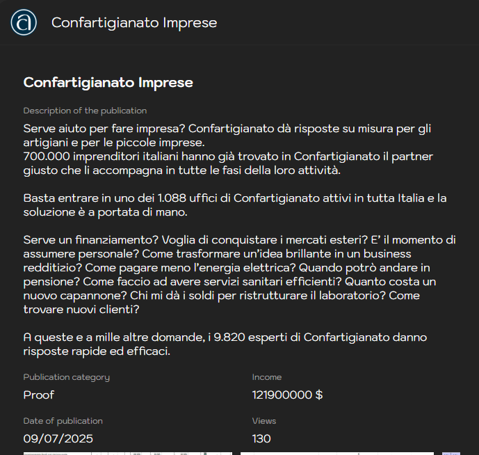 🚨Cyber Attack Alert ‼️

🇮🇹Italy - Confartigianato Imprese

Lynx hacking group claims to have breached Confartigianato Imprese.

Samples have been published.

Discover more at hackrisk.io