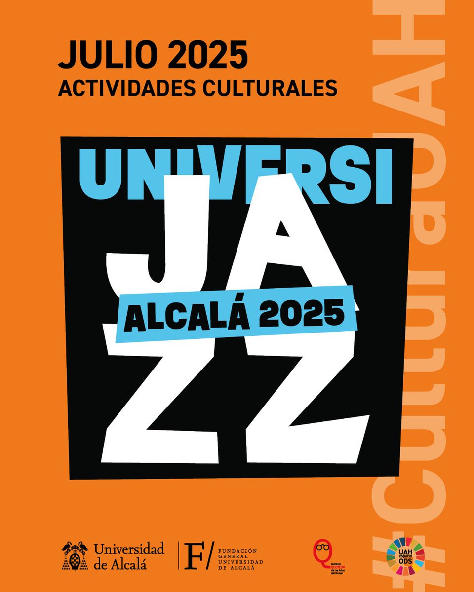 ☀️JULIO en #CulturaUAH. Consulta y descarga el programa cultural de julio, ¡todavía quedan actividades!
🫶¡Te esperamos!
🔗bit.ly/3Tw9xAc