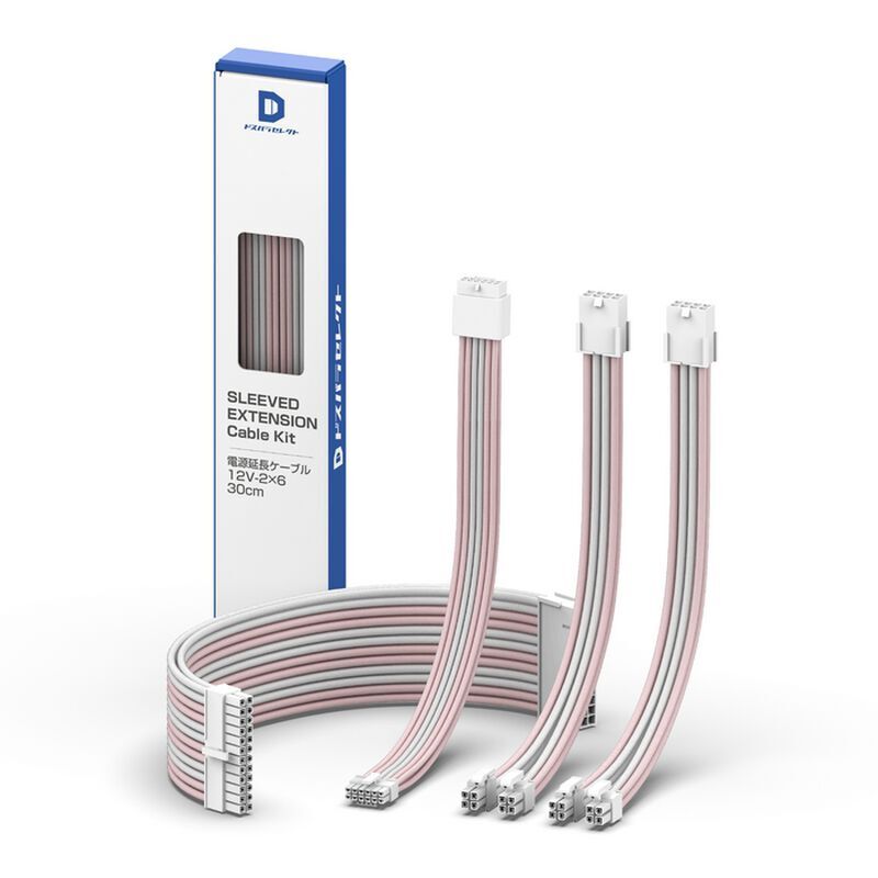 dospara_fki's tweet image. ✨ドスパラセレクトおすすめアイテム紹介✨
PSUEX31-PASTELPINK
自作ユーザーに人気の電源延長ケーブルですが、ドスパラセレクトなら定番の白からピンク、ブルーなどカラーが豊富で自分好みのPC組立に一役買う事間違いなし！
自分だけのPCを組みたい方、是非店頭でご相談ください🫡
#スリーブケーブル