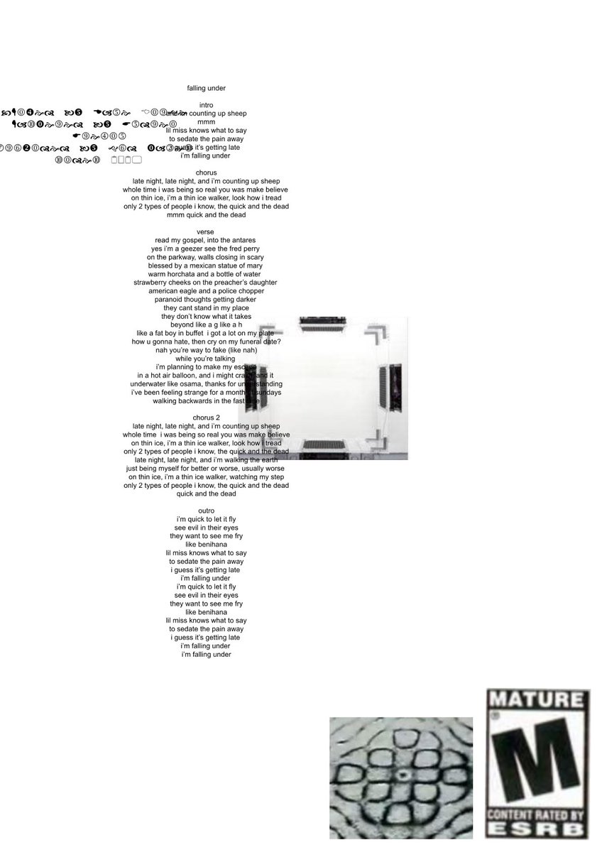 ⋆ ⋆ ⋆ falling under ⋆ ⋆ ⋆