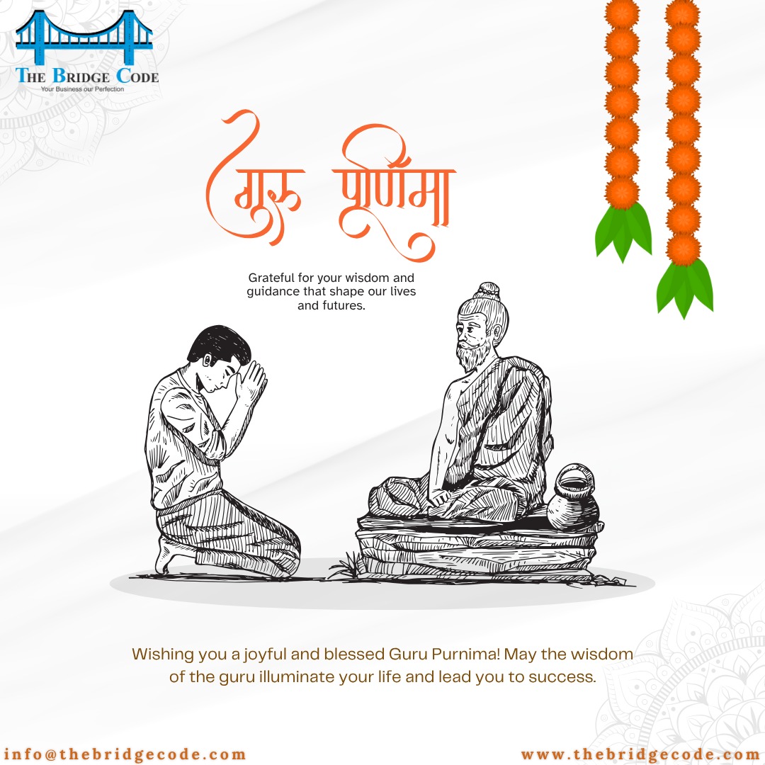 thebridgecode's tweet image. Happy Guru Purnima!
On this sacred day of Guru Purnima, we honor the guiding lights in our lives our teachers, mentors, and spiritual leaders who illuminate the path of knowledge, wisdom, and truth. 

#GuruPurnima #Gratitude #Wisdom #SpiritualJourney #GuruKripa #ThankYouGuru