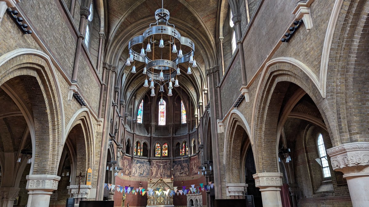 Good to visit vicar Michael at St Peter's, Vauxhall <a href="/SouthwarkCofE/">Southwark Diocese</a>, growing two congregations of contrasting styles in this diverse part of the inner city