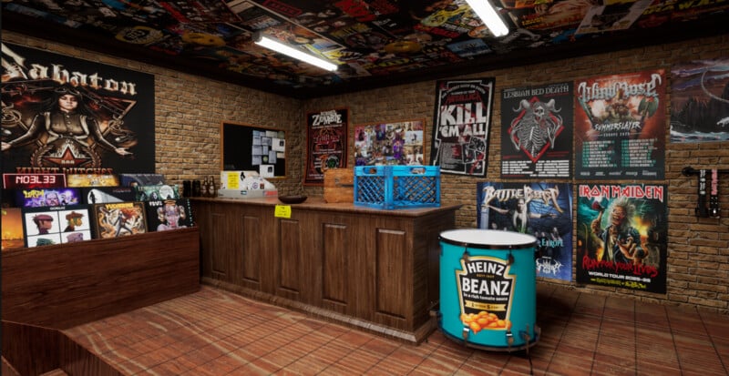 GarryPierce01's tweet photo. My record shop scene is live on artstation 🤘 https://t.co/I0WJBvgbIh https://t.co/woPJ2U1t9E