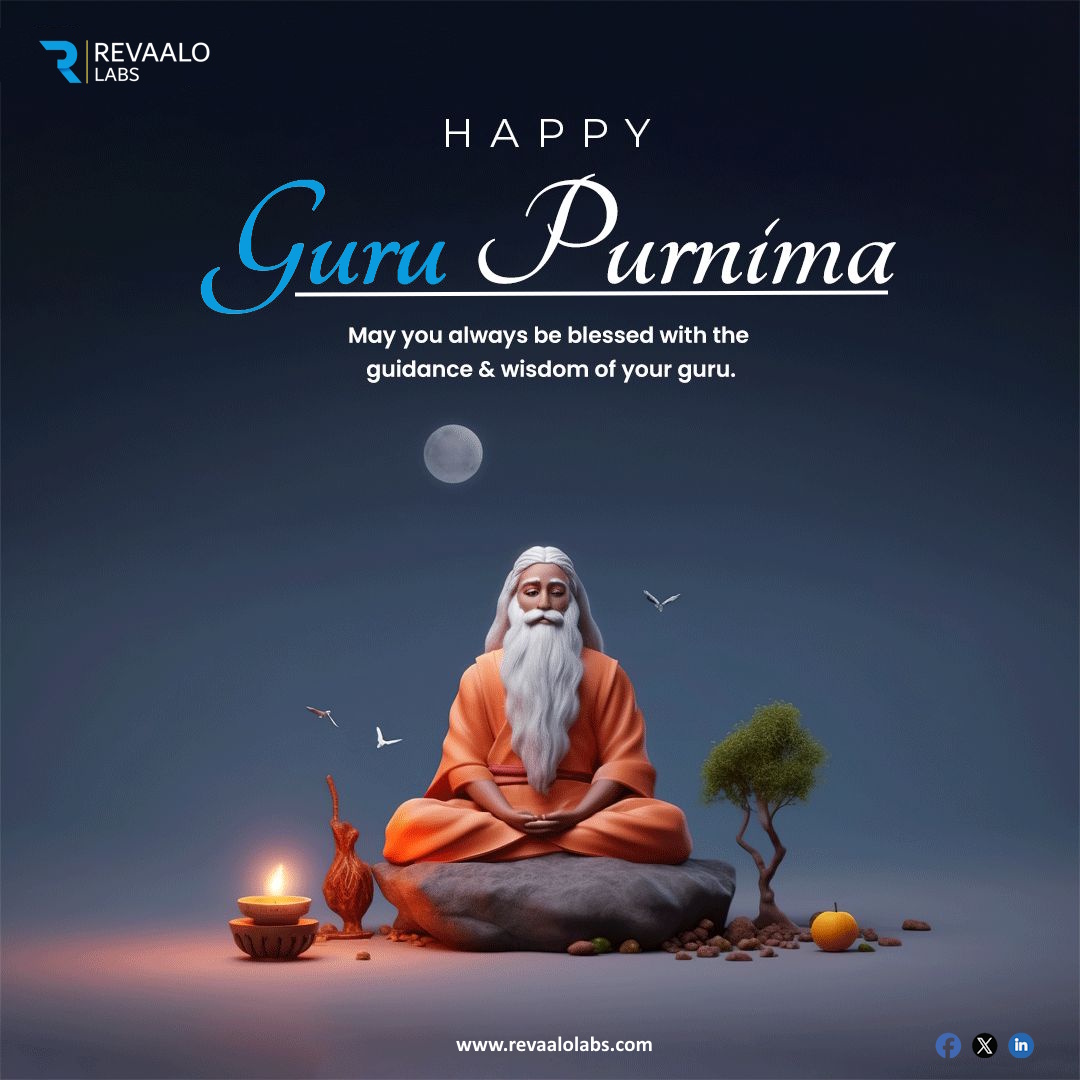 Revaalolabs's tweet photo. Guru is Brahma, Vishnu, and Maheshwara – the embodiment of the Supreme – Happy Guru Purnima!
#GuruPurnima2025 #HappyGuruPurnima
https://t.co/t59ni5fOI4 https://t.co/hIfopr7EJ4