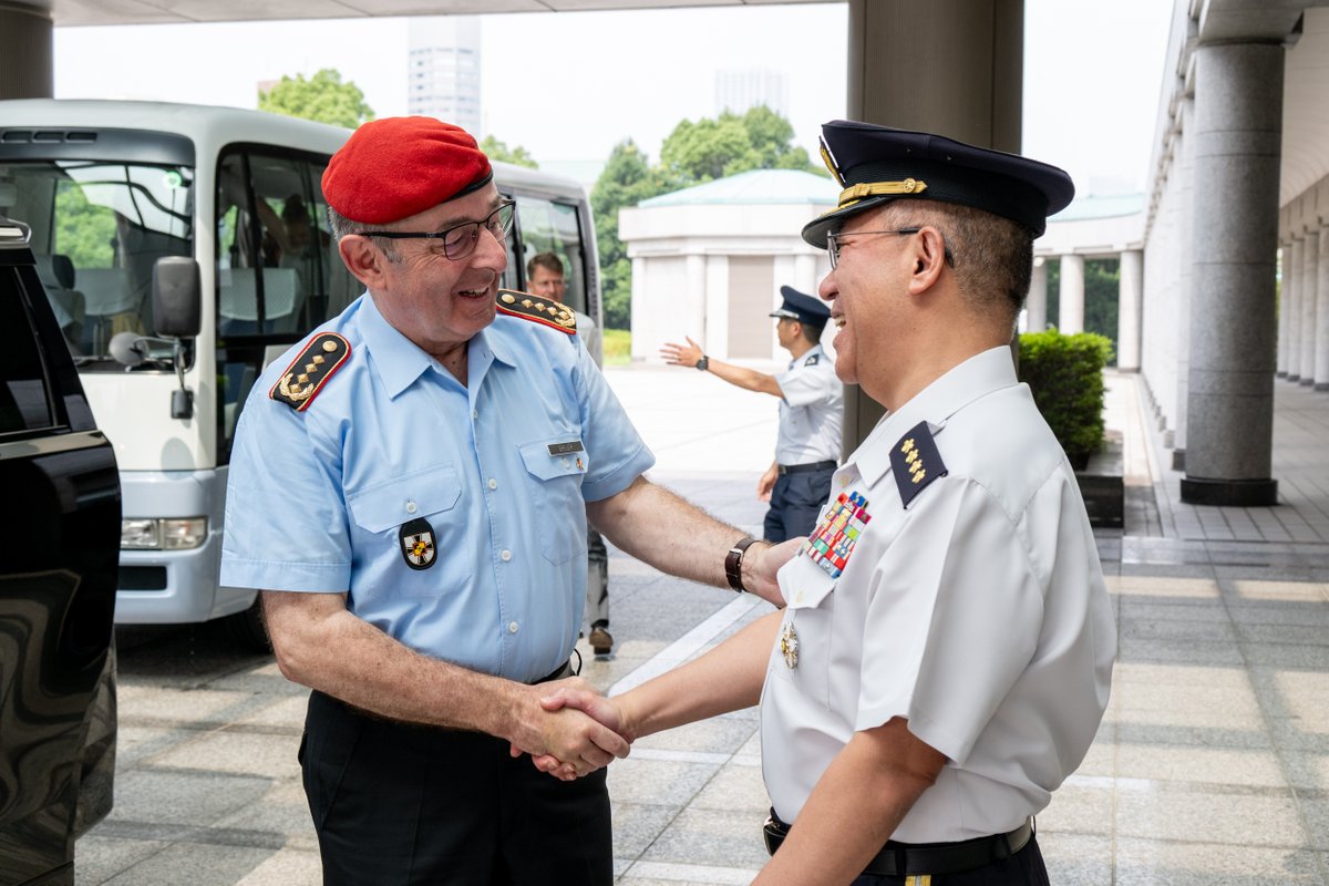 7月5日から8日にかけて、#吉田圭秀統合幕僚長 はドイツ連邦軍総監