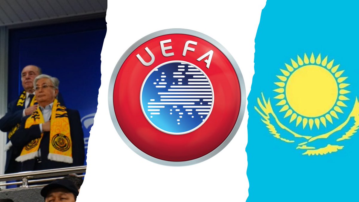 🇰🇿Droga Kazachstanu do UEFA

Kazachstan to państwo położone geograficznie niemal w całości w Azji. Mimo to od 2002 roku kraj jest członkiem UEFA. 

Dlaczego kluby z tego Kazachstanu grają w europejskich pucharach? Co powinniśmy wiedzieć przed meczem Legia - FK Aktobe?🧵

1/25