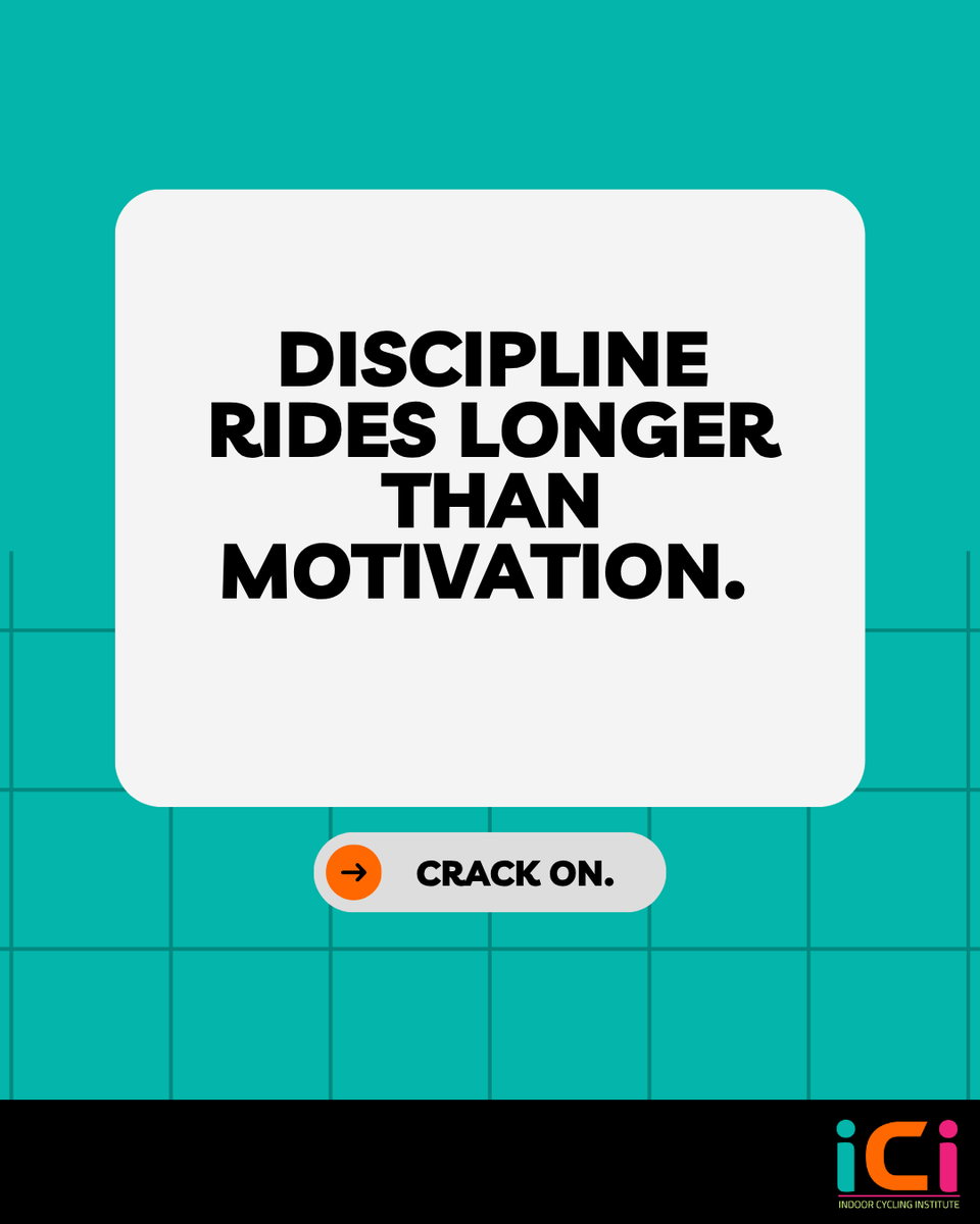 Motivation fades. But the habit? That keeps you riding. Build it. Trust it.  Rely on it. #CrackOnThen #HabitsWin #RideThroughIt, image size:960x1200