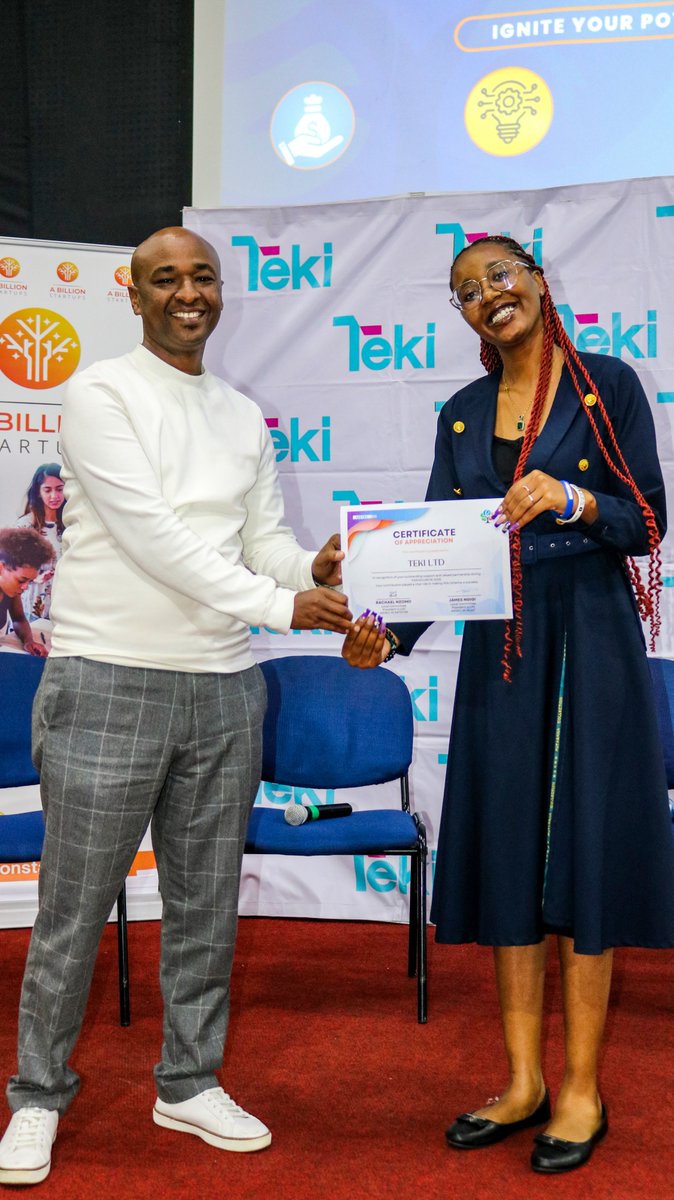TEKI (@tekiltd) on Twitter photo Last week, Teki was privileged to be part of #ThriveCon at <a href="/DaystarUni/">Daystar University</a>, organized by AIESEC in Daystar & AIESEC in JKUAT!
Our CEO <a href="/martinmuli/">Martin Muli</a> & Kennedy Mwendwa had a fireside chat on #ContentCreation & #GigEconomy. Martin also moderated a panel on moving #FromIdeaToImpact
#Teki Last week, Teki was privileged to be part of #ThriveCon at <a href="/DaystarUni/">Daystar University</a>, organized by AIESEC in Daystar & AIESEC in JKUAT!
Our CEO <a href="/martinmuli/">Martin Muli</a> & Kennedy Mwendwa had a fireside chat on #ContentCreation & #GigEconomy. Martin also moderated a panel on moving #FromIdeaToImpact
#Teki