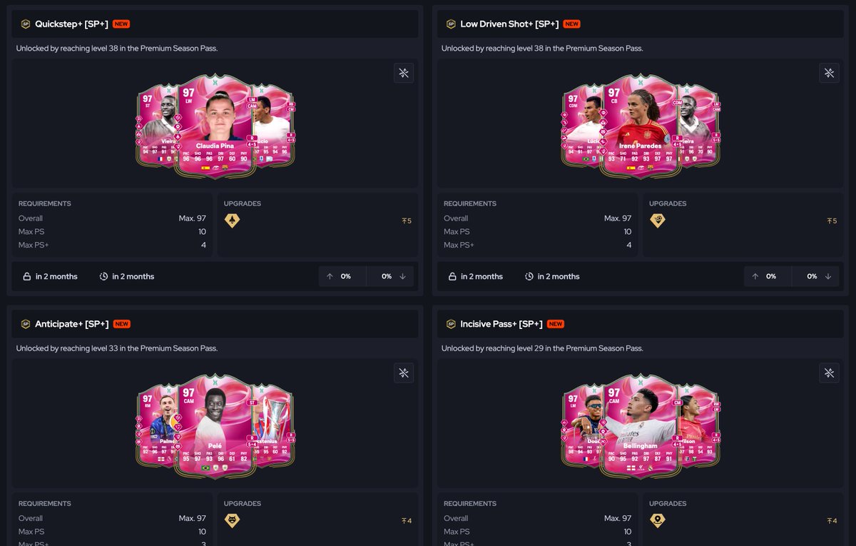 Season Pass EVOs 🧬 are all added 🚨