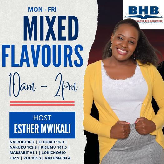 Biblia Husema 96.7fm (@bhusema) on Twitter photo Hujambo Mwana #MixedFlavours,
Leo ni ile siku ambayo huwa tunamsifu Mungu Kitbt ndani ya #SifaThursday na <a href="/DadaE_Mwikali/">Esther Mwikali</a>
Warumi 10:13 kwa kuwa, Kila atakayeliitia Jina la Bwana ataokoka.
Unarusha macho nyuma ukiwa wapi leo msikilizaji? Tujuze
SIMU/WHATSAPP: 07 22 174 200 Hujambo Mwana #MixedFlavours,
Leo ni ile siku ambayo huwa tunamsifu Mungu Kitbt ndani ya #SifaThursday na <a href="/DadaE_Mwikali/">Esther Mwikali</a>
Warumi 10:13 kwa kuwa, Kila atakayeliitia Jina la Bwana ataokoka.
Unarusha macho nyuma ukiwa wapi leo msikilizaji? Tujuze
SIMU/WHATSAPP: 07 22 174 200
