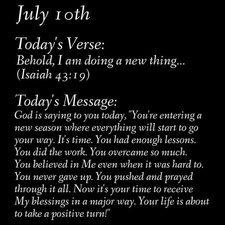 Here's a Thursday boost to awaken your spirit and uplift your day!
#HeHeardYou 
#StayFocused 
#KeepMovingForward 
#HeIsWithYou 
#YouAreAnOvercomer 
#ThisIsYourSeason 
#ClaimIt 

Be well!
Dr. RC💜💛