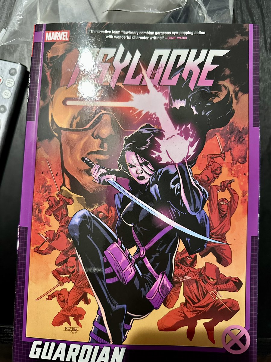 Out just on time for my husband to get this for me for my birthday!🎉🥷#Psylocke <a href="/crashwong/">Alyssa Wong (they/them) 💖🌈</a> <a href="/carratu_art/">Vincenzo Carratù</a> <a href="/MahmudAsrar/">Mahmud Asrar 🪲</a>