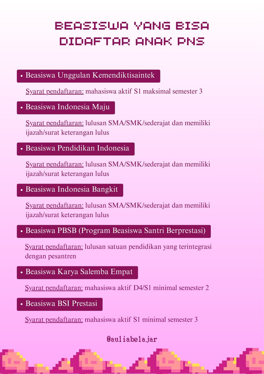 snbtfess's tweet photo. baru tau anak pns bs dapet beasiswa stud! https://t.co/qCVYPgGqRV