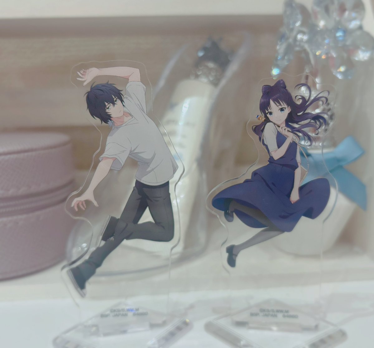 quincee0614's tweet image. アクスタのネムちゃんとケイゴくん
お家に来てくれた〜🪄🏠✨