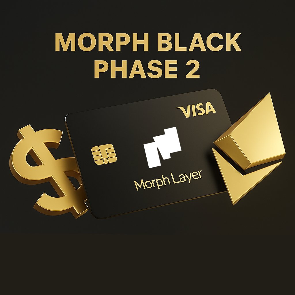 ZkFenrir's tweet photo. High conviction = Higher rewards.
Morph Black: Phase 2 is here 🖤
Stake your Black Card between July 17–27 and earn 2.5X $MORPH rewards 💥
Unstake anytime in that window, just make sure you’re in.
Enter Phase 2 👇
https://t.co/a78jeml5as
@morphnetwork #MorphBlack #MORPH https://t.co/XEI0FYunWR