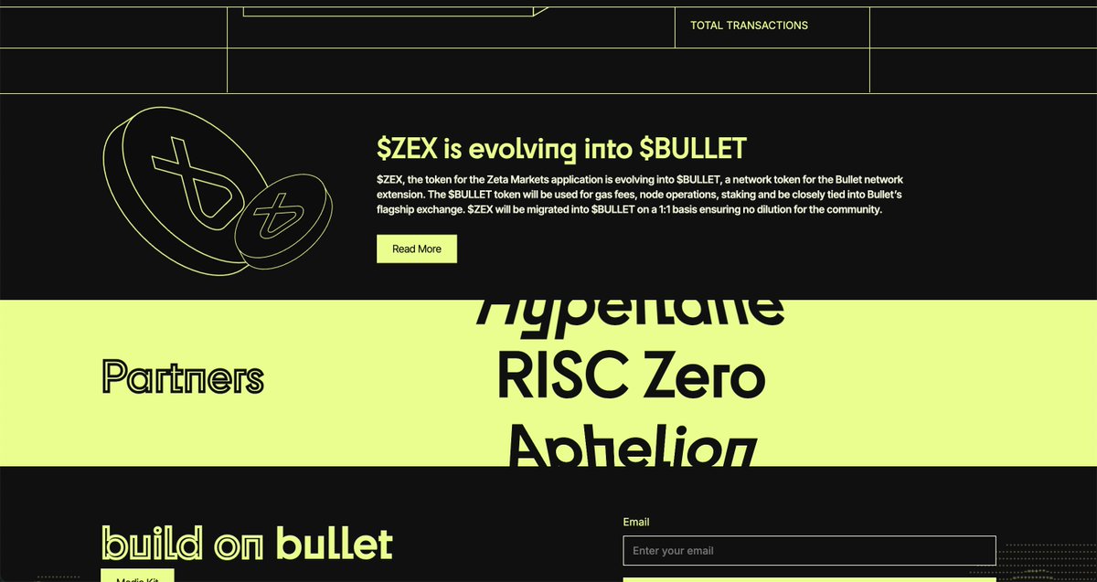부활을 위해 한동안 미뤄왔던 리서치를 하다 하이퍼리퀴드와 같은 CLOB(지정가 주문)형식의 perp dex를 찾아보았습니다
그중 ZEX(BULLET)이라는 솔라나 dex 플랫폼이 있는데
<a href="/RiscZero/">RISC Zero</a> <a href="/boundless_xyz/">Boundless</a> 가 파트너로서 해당 플랫폼에 
zk기술을 공급하고 있다는걸 알게 되었습니다
bullet은 zkVM을