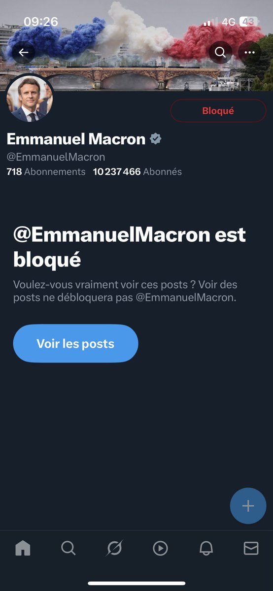 Je n’en pouvais plus de ce type ! #EmmanuelMacronBloque