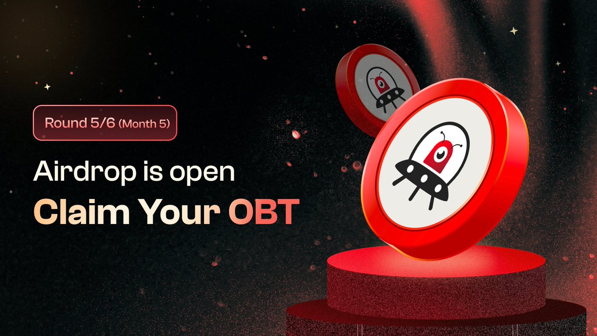 Orbiter_Finance's tweet image. The fifth linear unlock for the $OBT community airdrop is now open.
The airdrop for Orbiter Loyal Users is ongoing.
⏰ Claim Duration: Jul 10, 08:00 UTC – Jul 13, 08:00 UTC
Claim your $OBT: orbiter.finance/airdrop