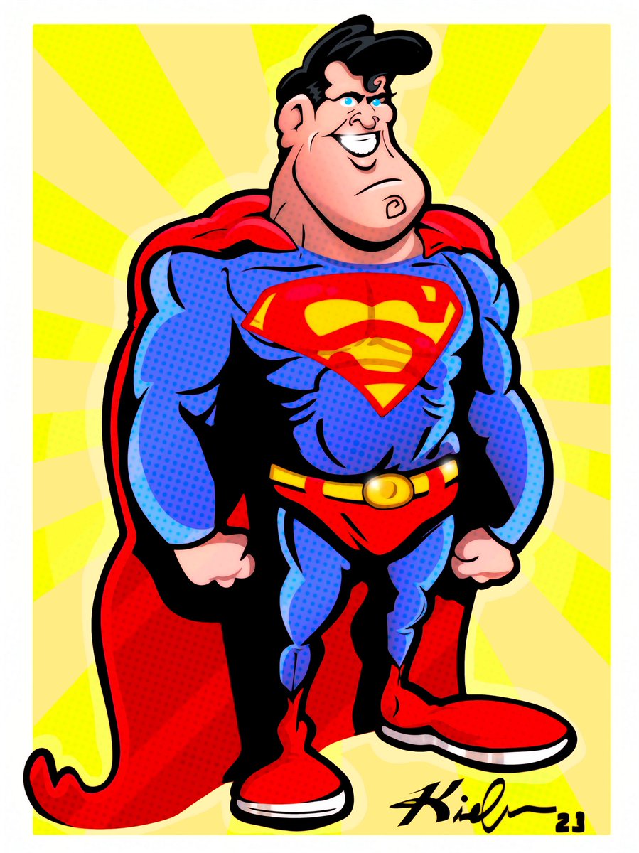 Superman! From my Apple pen, to your eyes! #Superman