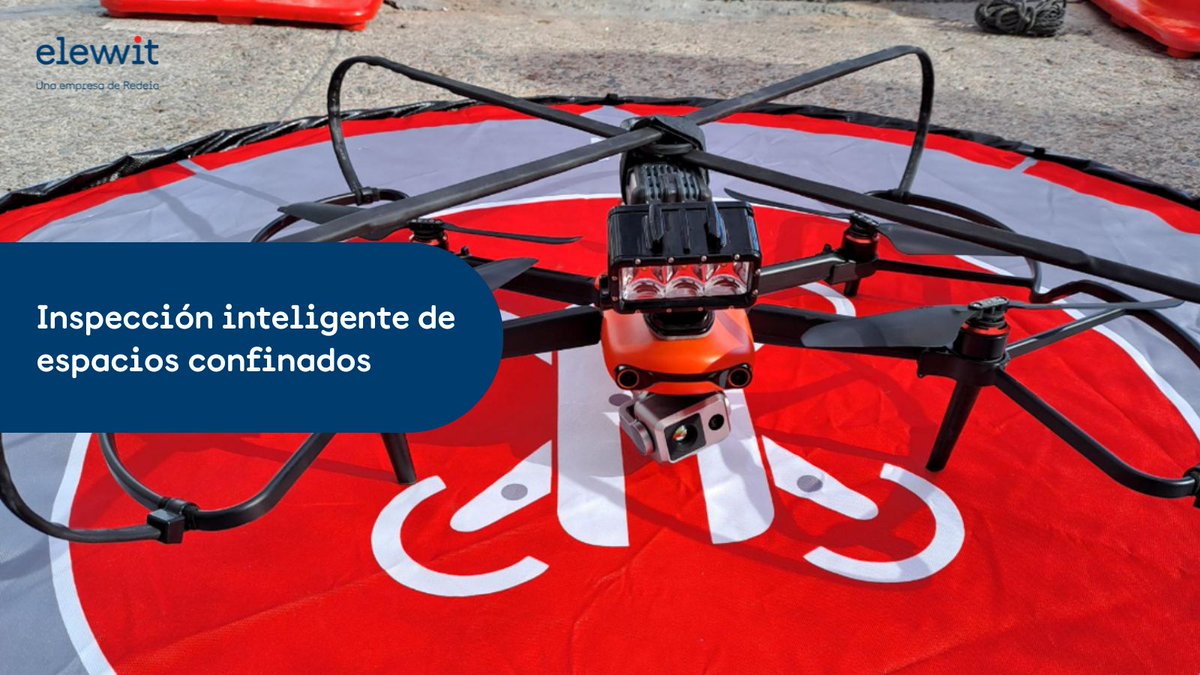 Elewit (@elewitventures) on Twitter photo 🔍📡 ¿Cómo mejorar la seguridad en espacios confinados?
Usamos drones equipados con sensores para medir gases y captar datos en tiempo real dentro de empalmes subterráneos. Una solución pionera junto a <a href="/RedElectricaREE/">Red Eléctrica</a> y <a href="/HighLineCrew/">High Line Division</a> para proteger a quienes mantienen nuestra 🔍📡 ¿Cómo mejorar la seguridad en espacios confinados?
Usamos drones equipados con sensores para medir gases y captar datos en tiempo real dentro de empalmes subterráneos. Una solución pionera junto a <a href="/RedElectricaREE/">Red Eléctrica</a> y <a href="/HighLineCrew/">High Line Division</a> para proteger a quienes mantienen nuestra
