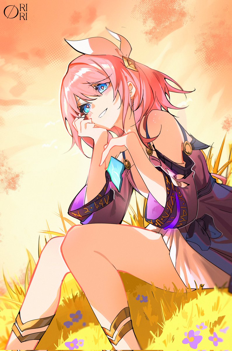 riryachi's tweet image. cyrene chan🌾 #HSRFanart #Cyrene