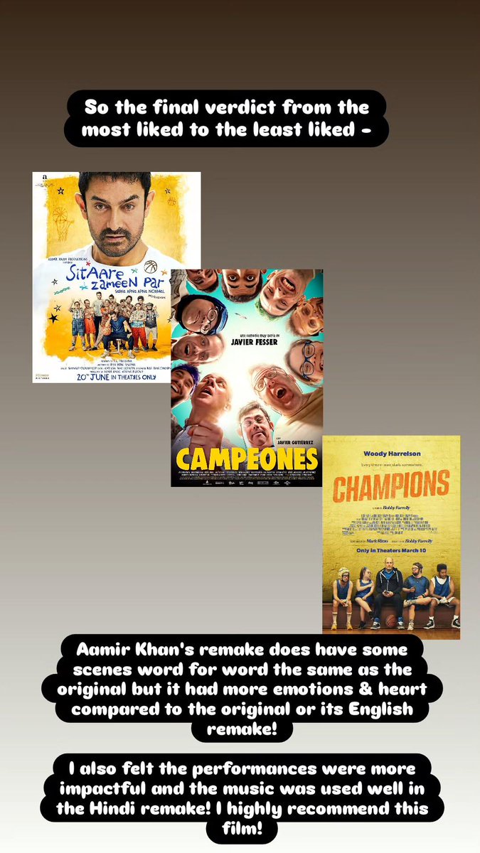 My Quick and Short Review of Sitaar3 Zameen Par #shamilmakeen #trending #movie #hindi #hindimoviereview #mythoughts #SitaareZameenPar #sitaarezameenparreview