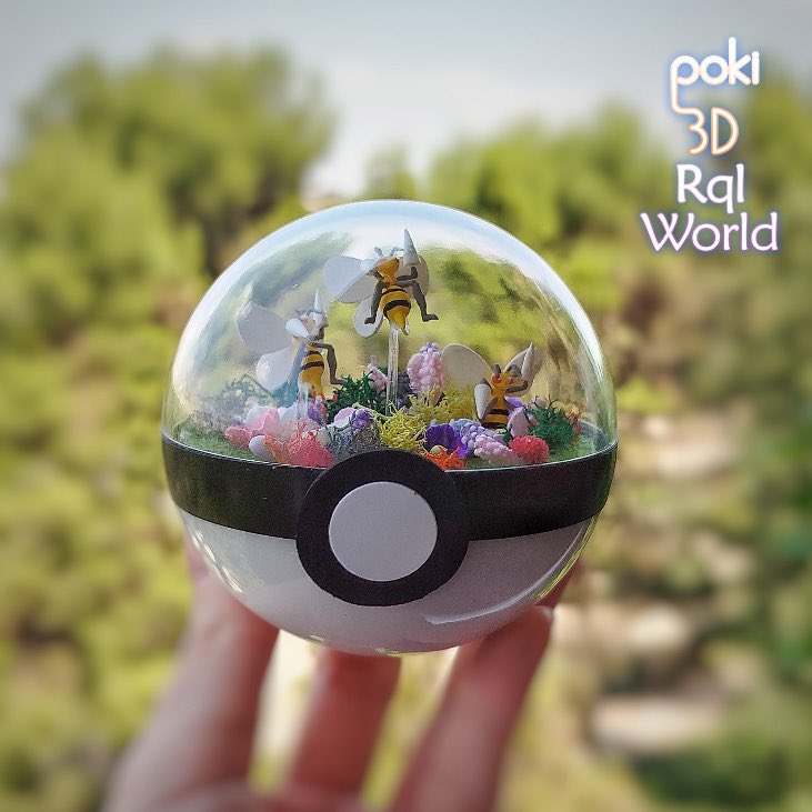 "enjambre 🐝"
Os traemos una escena nueva de un campo lleno de flores mientras estos bichitos defienden su territorio

Dex: los Beedrill defienden su territorio a toda costa. Si se les molesta, todo un enjambre atacará ferozmente