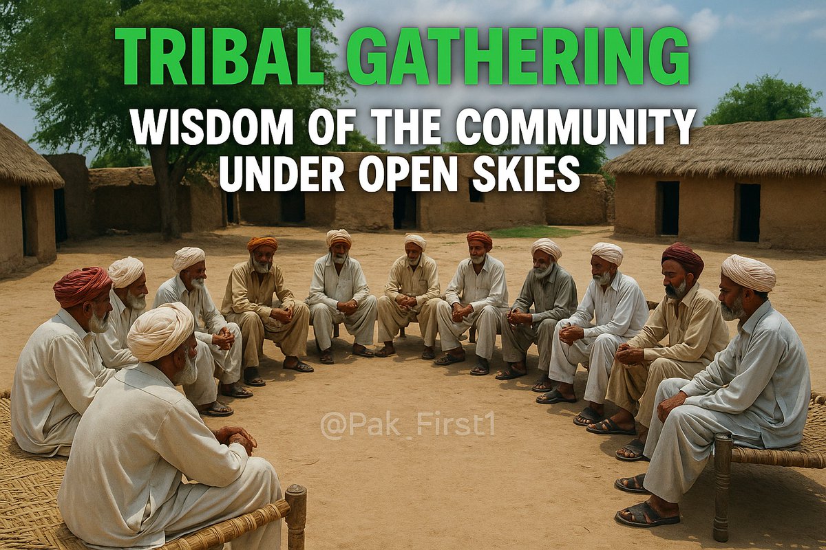 hinna_mehm56542's tweet photo. United in tradition, they share stories and guide with wisdom.
Under open skies, the soul of the community speaks.
#PakistanFirst
#PakistanIsMyRedLine
#PakArmy https://t.co/OWURdGrf7O