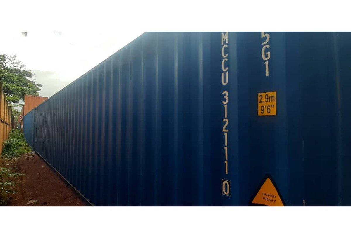 RegencyTrust's tweet photo. New 40ft cargo container available for sale at 16.5m. https://t.co/CQjWRSW7Dq