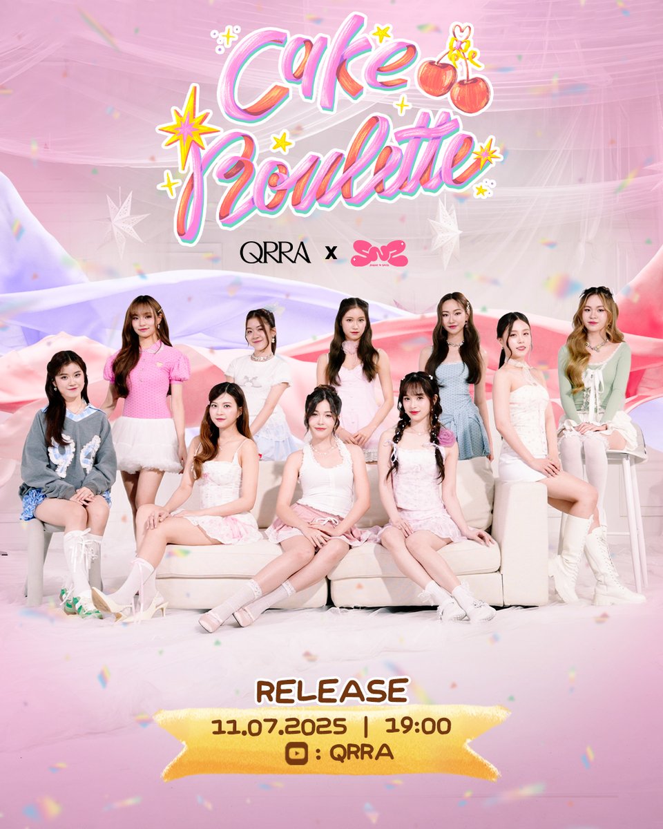 QRRA x Sugar 'N Spice
Cake Roulette | LIVE SESSON

🗓️ 11.07.2025 | 19:00
📌 On Youtube Channel : QRRA 
🔗 youtube.com/@QRRAofficial

#CAKEROULETTE
#QRRACAKEROULETTE
#QRRA #คาร์ร่า
#SugarNSpice #SNS