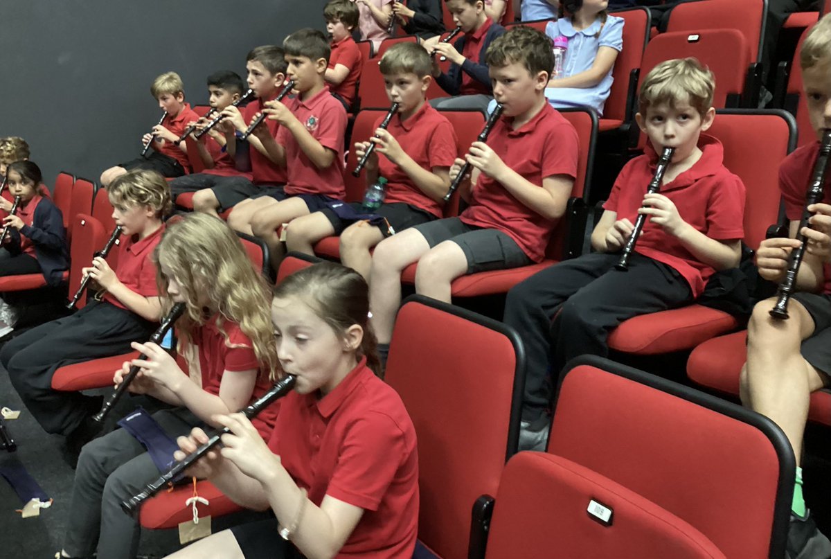 Year 3 had an amazing time yesterday at the Summer Music Celebration. Fantastic recorder playing everyone 🎶🎶🎵