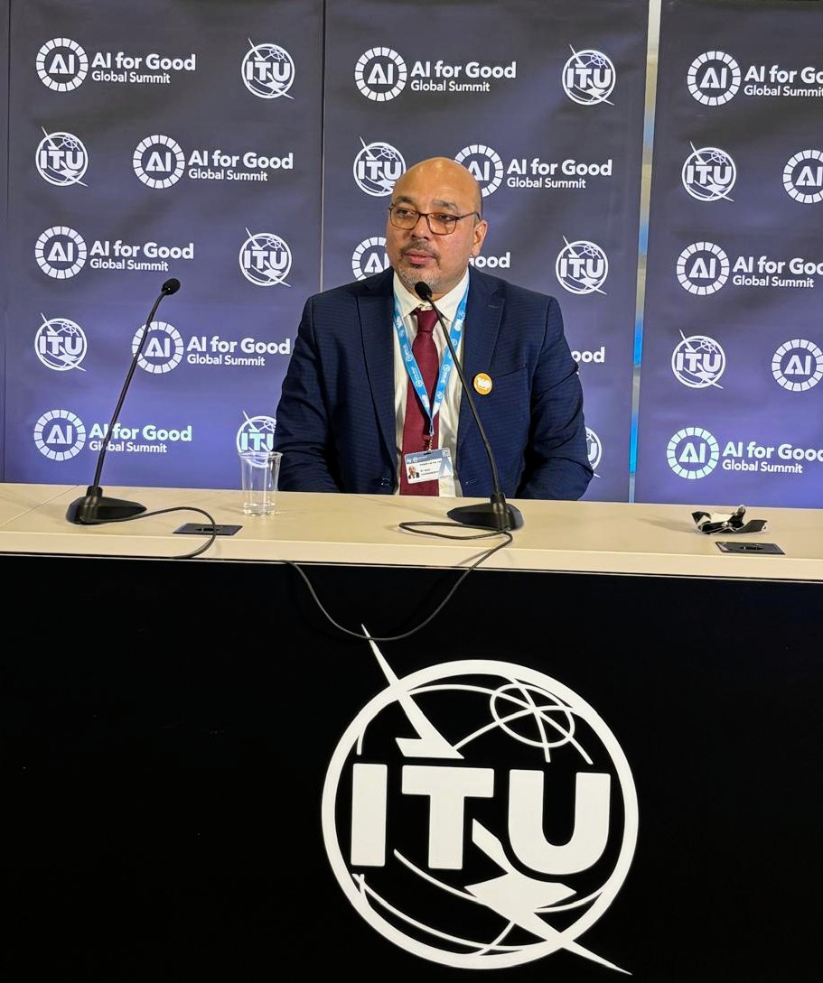 What a magnificent experience at the AI for Good Global Summit 2025 by United Nations ITU in Geneva, Switzerland!

Had the privilege to record a media interview on the importance of Responsible AI — a topic that is more relevent 
#AIforGood #ResponsibleAI #UNSummit #Geneva2025