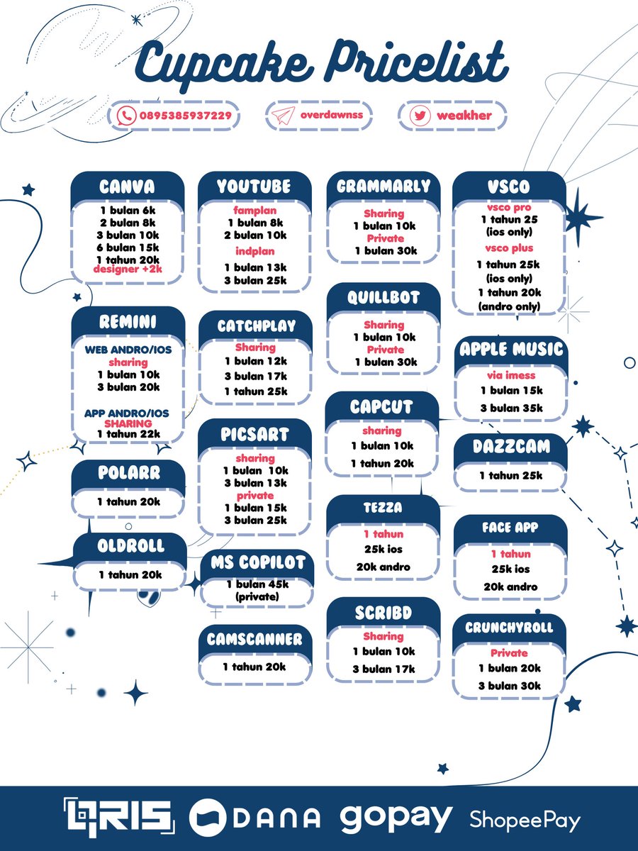 weakher's tweet image. update price 😄🙌🏼