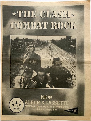 Lee Stevens (@lee0969) on Twitter photo On this day in 1982 No 56 UK Album Chart The Clash βCombat Rockβ I hated this at the time but now Iβve learned to appreciate it. Iβll choose βRock The Casbahβ how about you? #1980s #TheClash <a href="/jillwebb2005/">Jill Webb Kindred Spirit Fanzine</a> <a href="/nikidoog/">Nik D</a> @Carolyn_on_x <a href="/blackenrho/">Rhonda Hughes</a> <a href="/FatOldAnarchist/">Fat Old Anarchist</a> <a href="/brunstead/">Brunstead</a> @SkaManD14 On this day in 1982 No 56 UK Album Chart The Clash βCombat Rockβ I hated this at the time but now Iβve learned to appreciate it. Iβll choose βRock The Casbahβ how about you? #1980s #TheClash <a href="/jillwebb2005/">Jill Webb Kindred Spirit Fanzine</a> <a href="/nikidoog/">Nik D</a> @Carolyn_on_x <a href="/blackenrho/">Rhonda Hughes</a> <a href="/FatOldAnarchist/">Fat Old Anarchist</a> <a href="/brunstead/">Brunstead</a> @SkaManD14