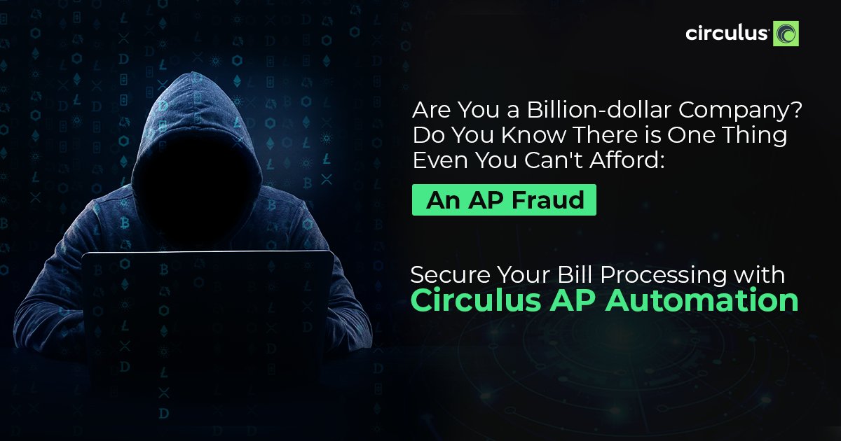 CirculusTech's tweet image. Resolve #Invoice spills before molehills become mountains. Safeguard your AP with the world-class #APAutomationSolution – #Circulus. For more, visit: circulus.io
#TouchlessPOMatching #APFraud #APVisibility #AccountsPayableFraud #KPIDashboards #AutomatedRouting