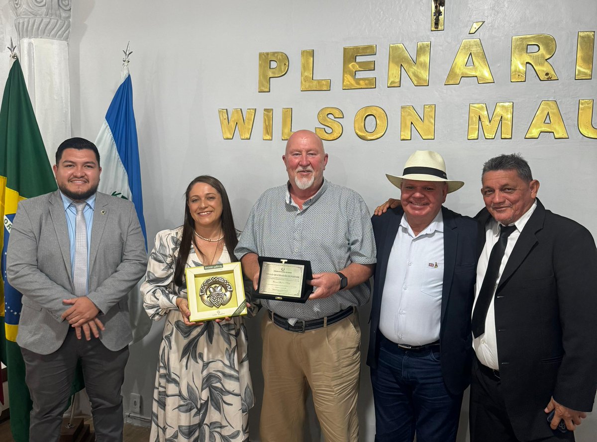 GoBalanceUK's tweet photo. We’re proud to share that Go Balance CEO, Ciaran Kelly, has been awarded honorary citizenship of Borba, Amazonas. This is in recognition for many years of partnership and impact through the Trocano Araretama REDD+ Project.

🔗 https://t.co/CmLmqIYYbI

#GoBalance #TrocanoProject https://t.co/nFhxw0qa2c