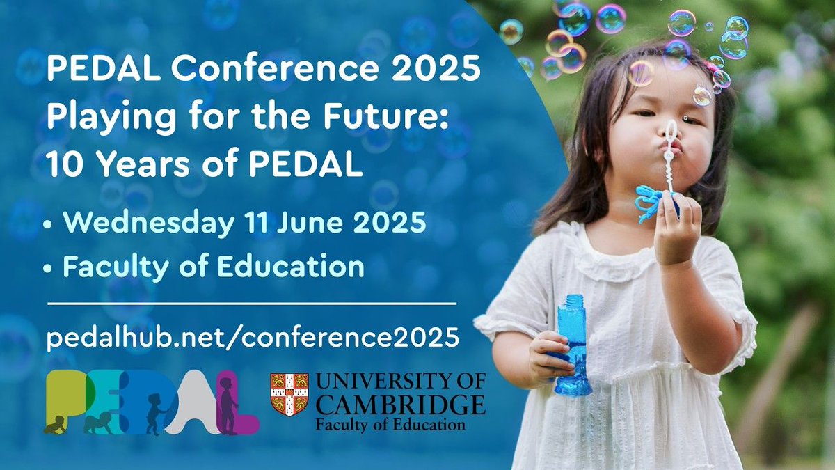 PEDALCam's tweet image. The recordings of the #PEDALConference2025 are available to watch now on our YouTube channel:

youtube.com/playlist?list=…